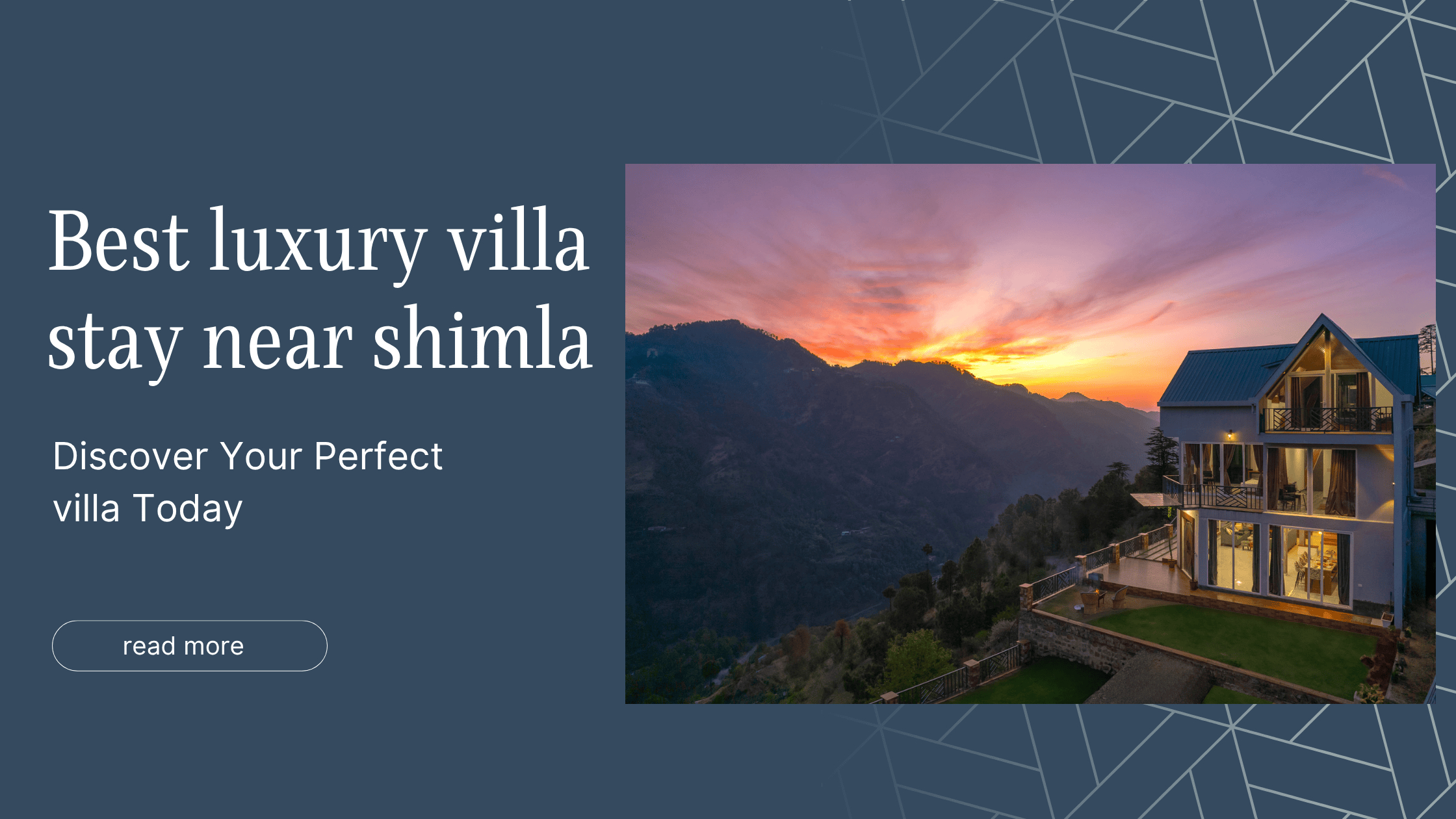 Best Luxury Villa stay near shimla 